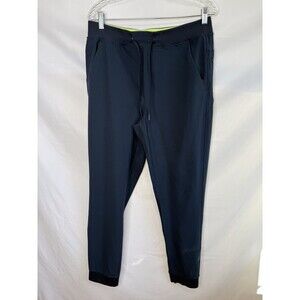 Birddogs Gabe Ruth Joggers L Men Blue Slim Fit Quick Dry Performance Sweatpants
